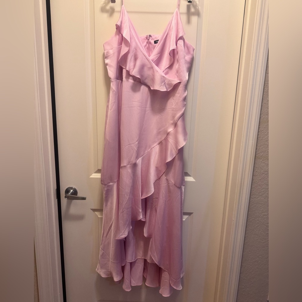 Express NWOT tags pink dress. Size XL